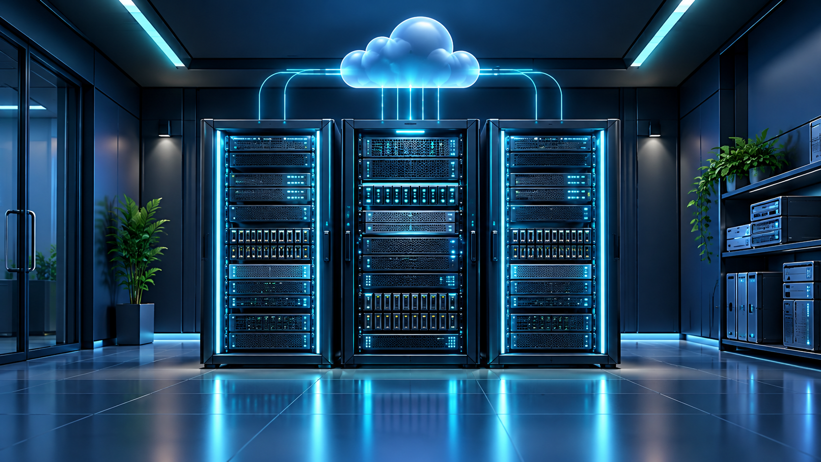 Ilustración representativa de nubes privadas